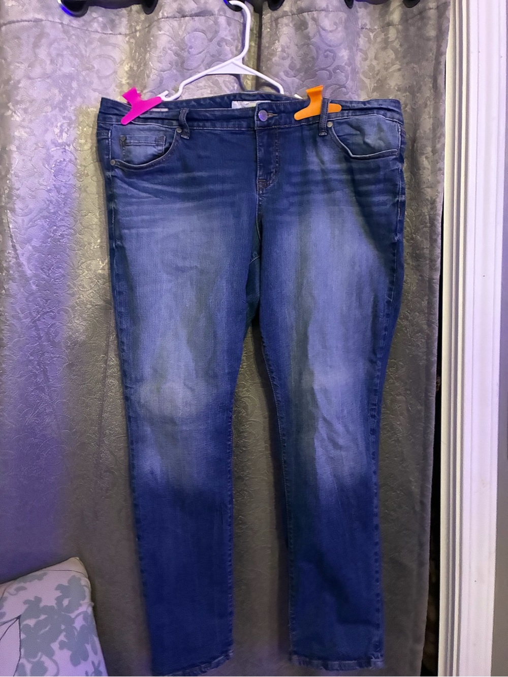 torrid Women's Blue Washed Boyfriend Jeans